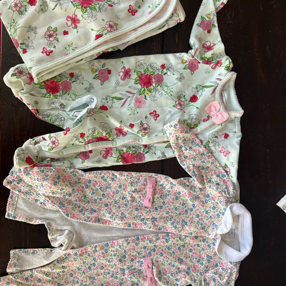 Floral Kids Pajamas Set
